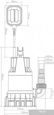 Джилекс Фекальник 230/8