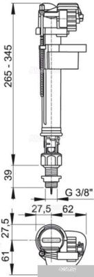 Alcaplast A18 3/8