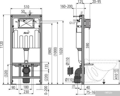 Alcaplast AM101/1120