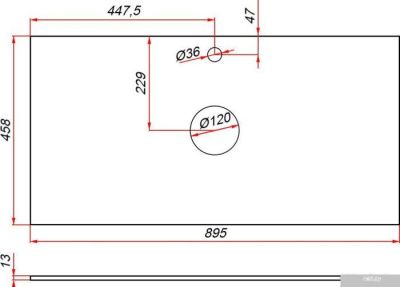 ЗОВ Тумба под умывальник Парма 90 P90LWP0MHMC1A-KP13H (белый/галифакс)