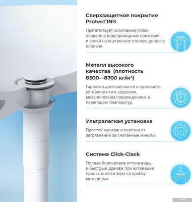 Wellsee Drainage System 182138000 (матовый белый)