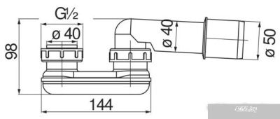 Nobili Rubinetterie AV00109/3CR