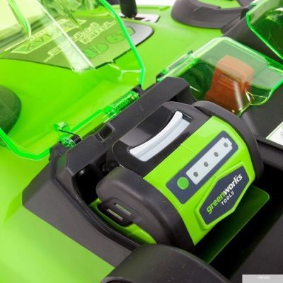 Колёсная газонокосилка Greenworks G40LM49DB (без АКБ)