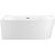 Wellsee Excellence Pro 180x80 28760803R (пристенная ванна (левая) белый глянец, экран, ножки, сифон-