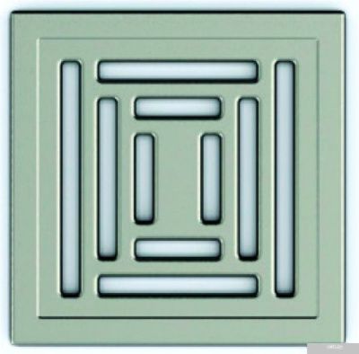 Berges Wasserhaus Zentrum Uno 150х150 090472 (матовый хром)