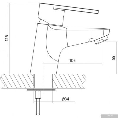 Cersanit Cari A63025