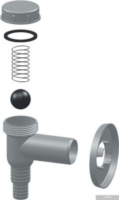 Сифон Unicorn K100W