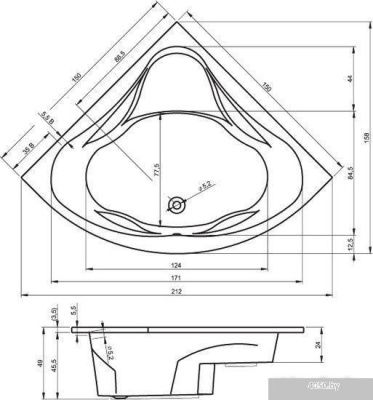 Ванна Riho Neo 150x150