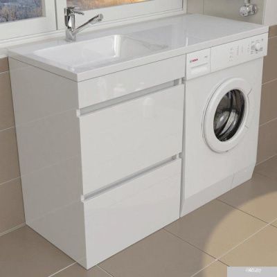 Emmy Тумба с умывальником Джерси 120 + Марсал 120 L