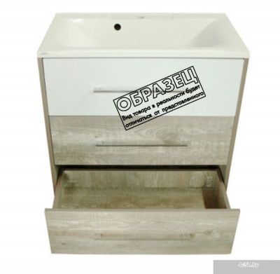 Style Line Тумба под умывальник Экзотик 80 3 ящика (напольная)