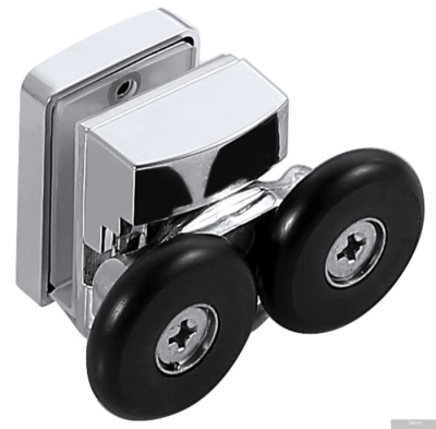 Aquatek AQ ARI KV 10020BL 100x100 (черный/прозрачное стекло)