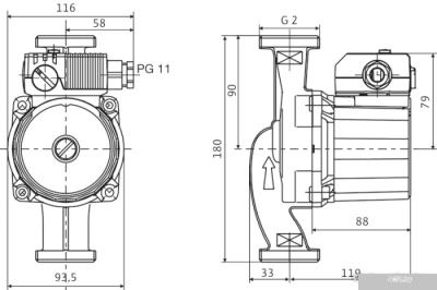 Насос Wilo Star-STG 30/8