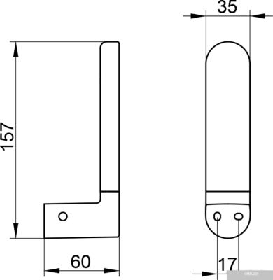Keuco Elegance New 11663010000 (хром)