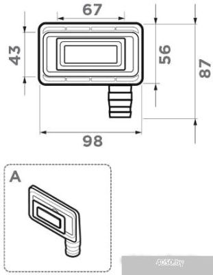 Omoikiri OV-02 GM 4956722