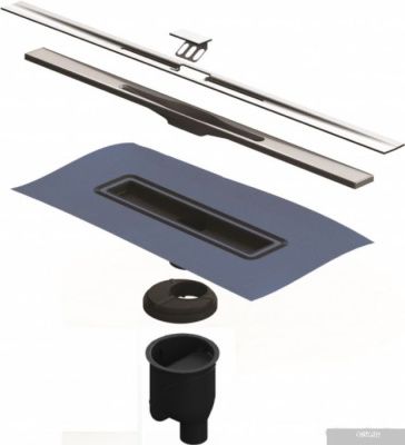 Berges Wasserhaus Simpel 1000 090013 (матовый хром)