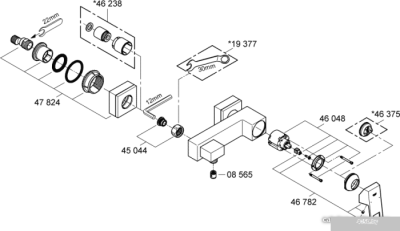 Смеситель Grohe Eurocube 23145000