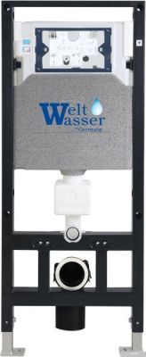 WeltWasser Amberg 506 + Salzbach 043 MT-BL + Amberg RD-MT CR (черный матовый)