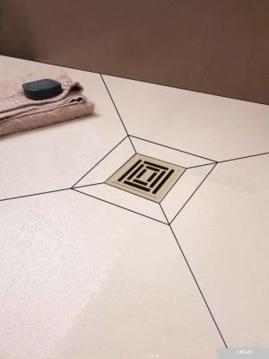 Berges Wasserhaus Zentrum Uno 150х150 090472 (матовый хром)