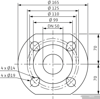 Насос Wilo Yonos MAXO 50/0,5-12