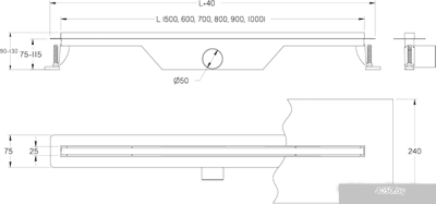 Daveti Ultra Slim 50