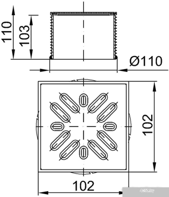 Сифон Styron STY-505-100