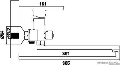 Смеситель Ledeme H46 L2246