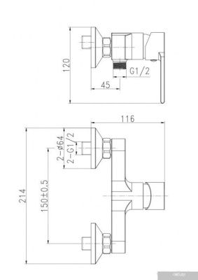 Cersanit Brasko A63022