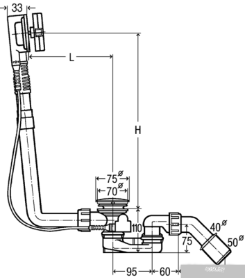Сифон Viega Multiplex Visign M5 138561