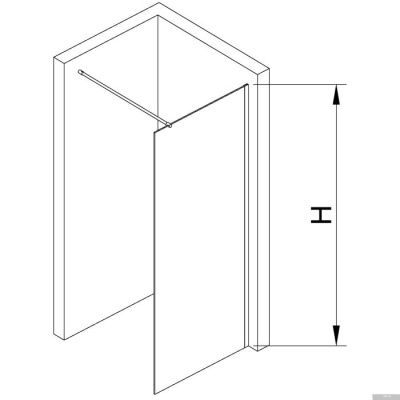 RGW WA-002B 35100206-14 60 (черный/прозрачное стекло)