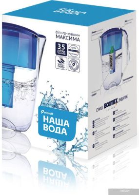 Кувшин ECOSOFT Наша Вода Максима 5 л (синий) MVMAXIMAB