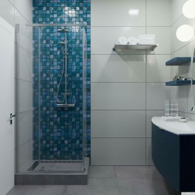 Triton Терра Хром А1 90х90 без поддона (прозрачное стекло)