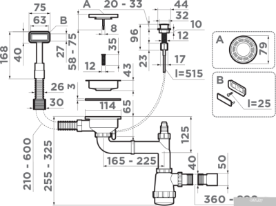 Omoikiri WK-1-GB-A 4956767