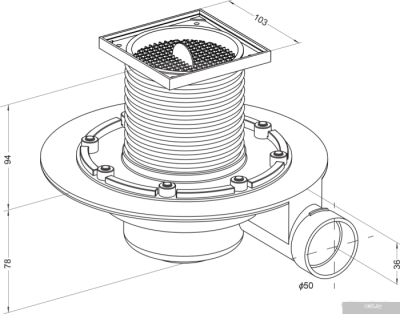 Radaway Turbosol 023-TBS18