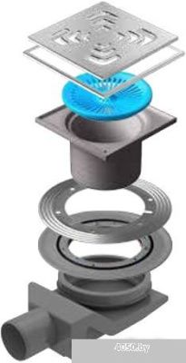 Трап/канал Pestan Confluo Standard Square 4 Mask