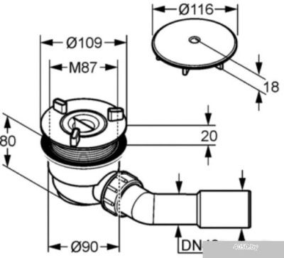 Kludi Tasso 90 2109805-00