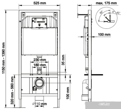 Berges Wasserhaus Novum 525 040000