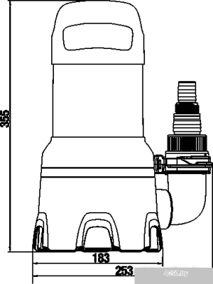 Gardena 16000 (для грязной воды)