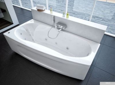 Ванна Aquatek Пандора 160x75 (с экраном, излив слева)