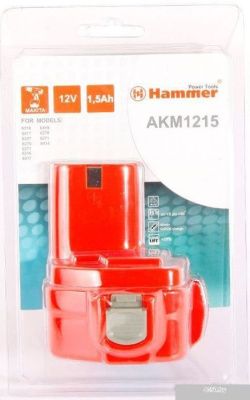 Hammer AKM1215 (12В/1.5 Ah)