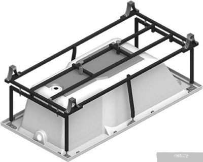 Ванна Fra Grande Русильон 180x90 4-01-2-0-1-424 (хром)