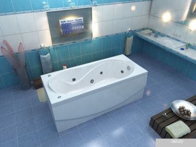 Ванна BAS Ямайка 180x80