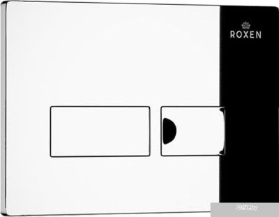 Roxen Simple Compact в комплекте с инсталляцией StounFix Slim 6 в 1 932469 (кнопка: хром глянец)