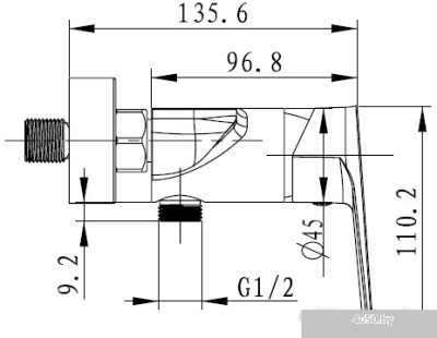 Смеситель Kaiser Atrio [60077]