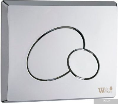Унитаз WeltWasser Salzbach 004 GL-WT + Marberg 410 RD (белый глянец/хром)