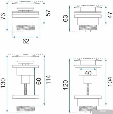 Rea Klik-Klak REA-A2360 (золотой)