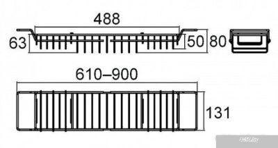 Milardo Полка 102W000M44