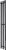 Маргроид Ferrum Inaro СНШ 100x6 3 крючка (черный матовый, таймер справа)