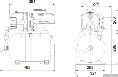 Насос Grundfos JPA 4-47 PT-H