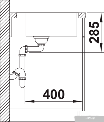 Кухонная мойка Blanco Solis 500-IF/A 526124 (полированная)