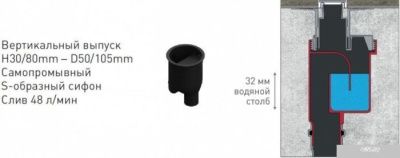 Berges Wasserhaus Simpel 600 090011 (матовый хром)